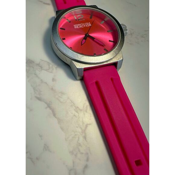 Kenneth Cole Reaction Pink Stainless Steel Women’s Watch - Picture 6 of 8